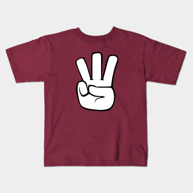 The Letter W Kids T-Shirt by skullsntikis